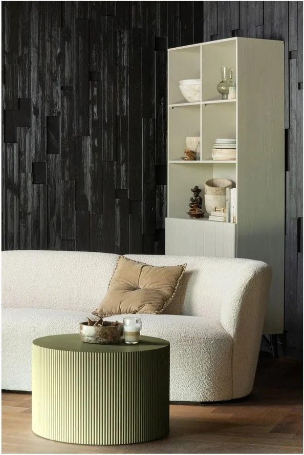 Măsuță de cafea kaki rotundă ø 60 cm Sanne – WOOOD