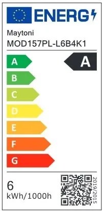Pendul LED design minimalist Pro Shade alb
