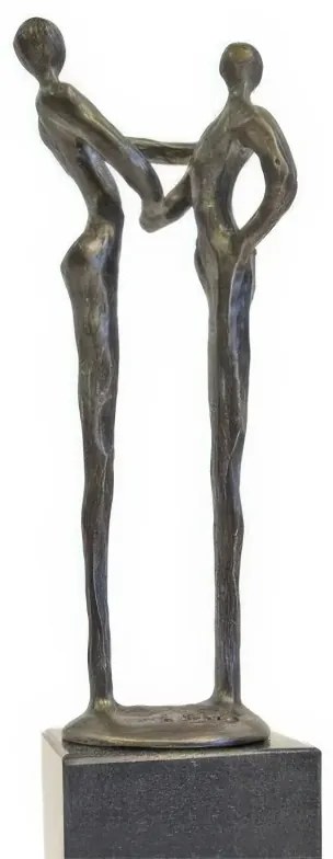Statueta bronz "Multumesc" S