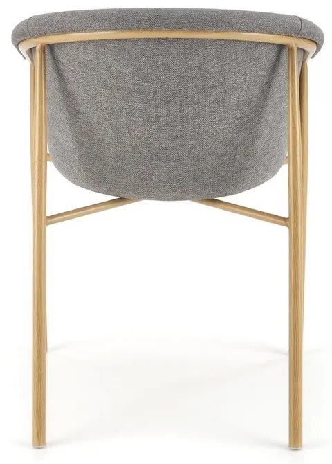Scaun de bucaterie Lester, gri