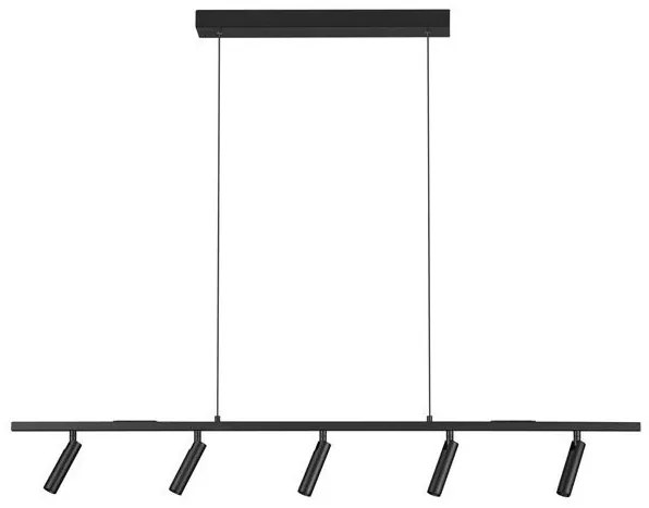 Lustra suspendata cu 5 spoturi LED TONDO