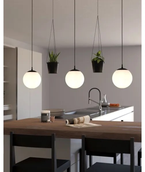 Lustră pe cablu RONDO 3xE27/40W/230V Eglo 900512