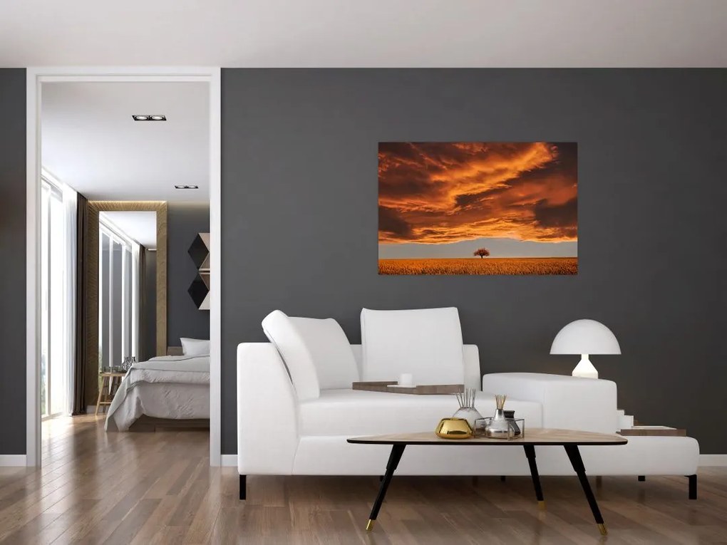 Tablou cu nori (90x60 cm)