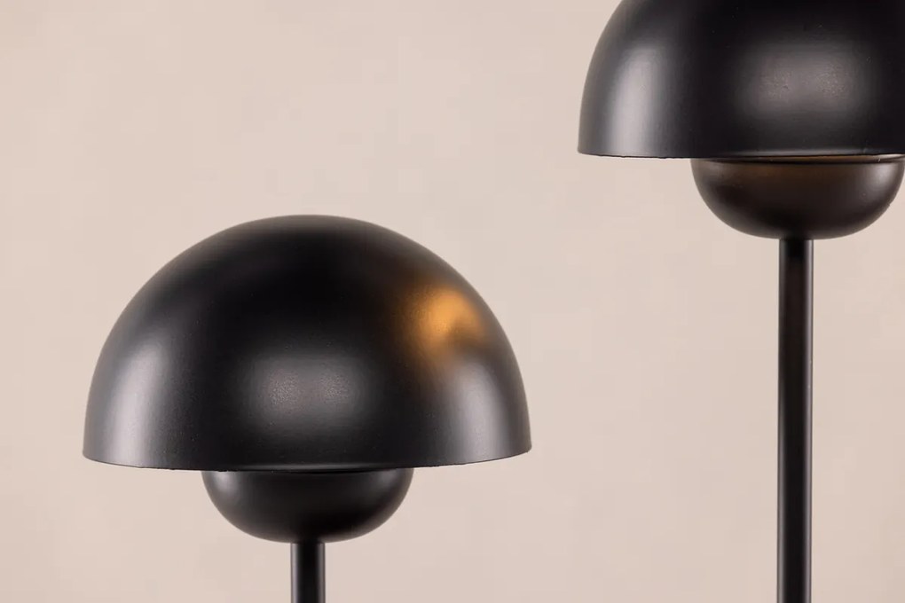 Lampa de masa design neagra LYCKORNA