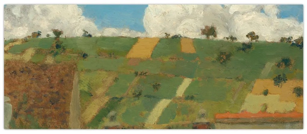 Tablou - Edouard Vuillard, Landscape of the Ile de France, reproducere (120x50 cm)