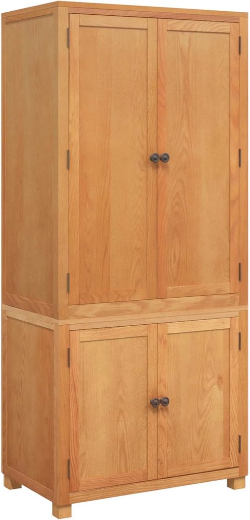 vidaXL Set de Mobilier pentru Depozitare cu ușă Maro Lemn compozit