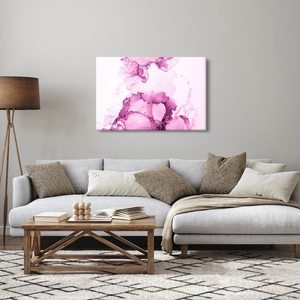 Tablou - Decor roz (90x60 cm)