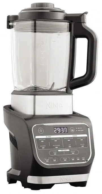 Blender Ninja HB150EU, 1000W, 1,7 l, 10 programe, Auto-iQ, 2in1, Sticla termorezistenta, Negru