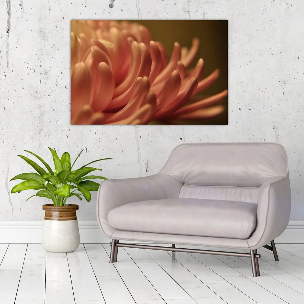 Tablou cu detailu florii (90x60 cm)