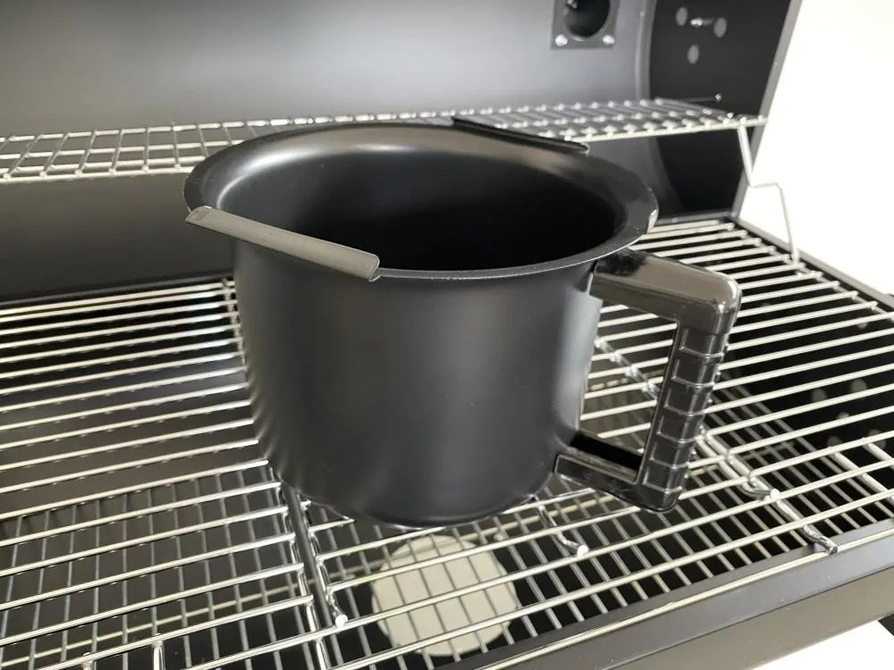 Grătar multifuncțional cu afumătoare + rotisor electric KRISTEN