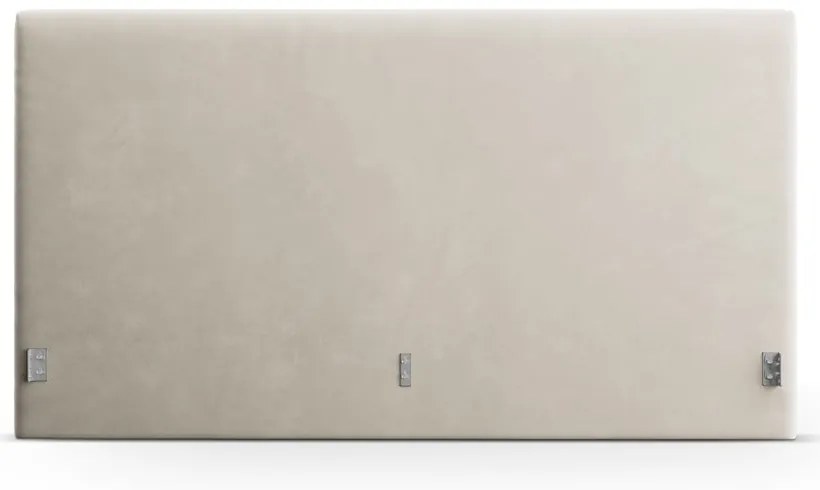 Tăblie de pat bej tapițată 150,5x100 cm Remo – Micadoni