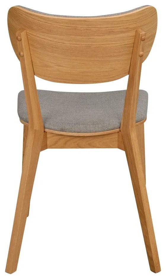 Scaune de dining gri 2 buc. Kato - Rowico