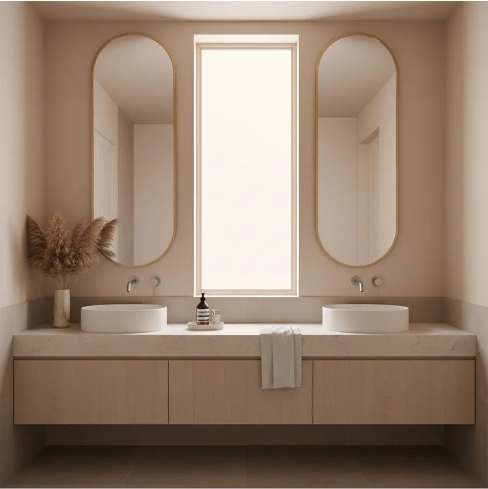 Baterie lavoar incastrata Rea Clif crom periat