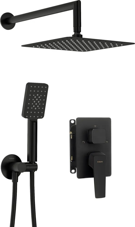 Blur Set de duș cu montare îngropată, cu BOX pentru baterie BXYZNQLM