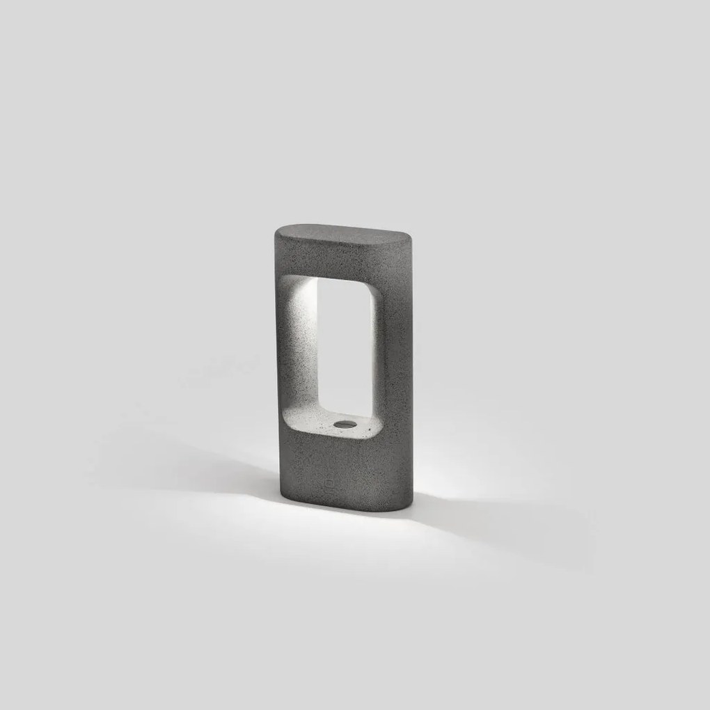 Stalp LED de exterior IP55 TOTEM 27,8cm Grey 3000K