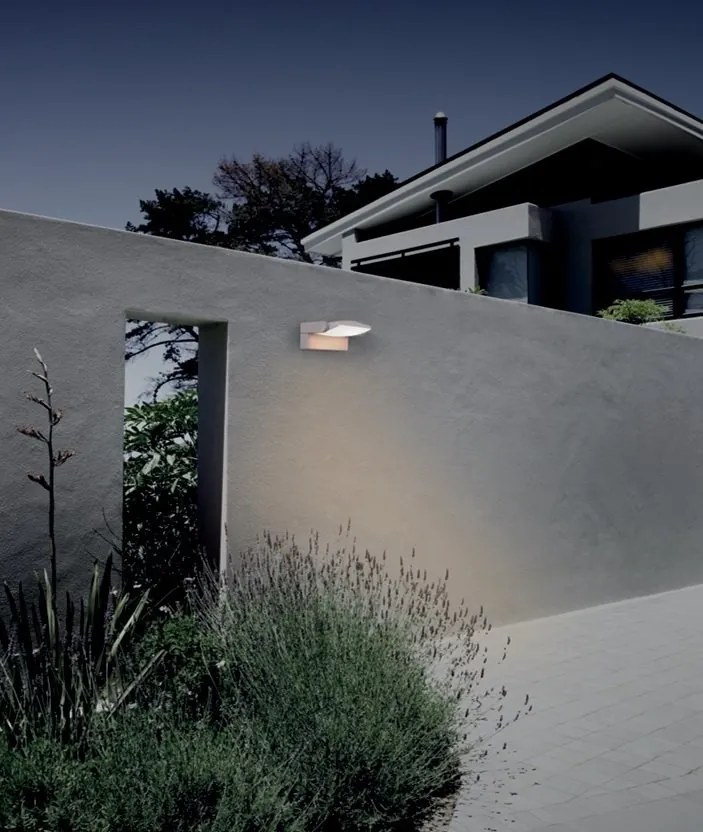Aplica perete exterior, Directionabila, IP65, HOOD alb MA-8895