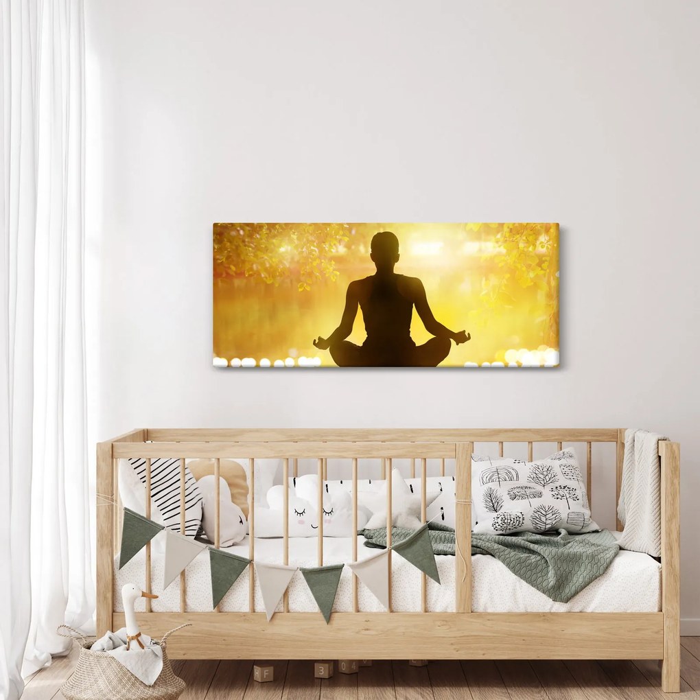 Tablou - meditare (120x50 cm)