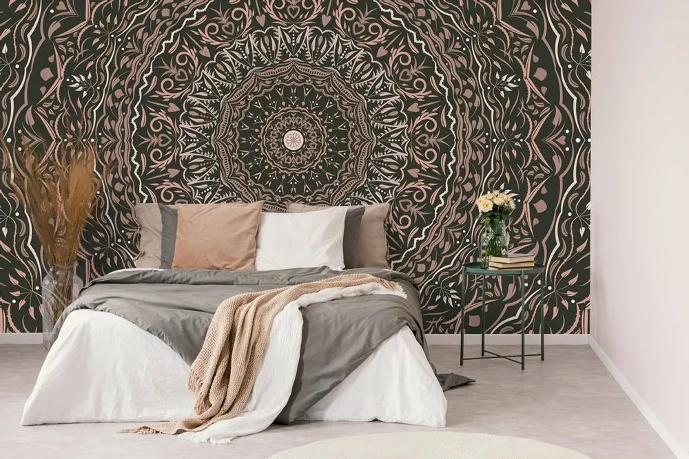 Tapet autoadeziv Mandala în stil vintage