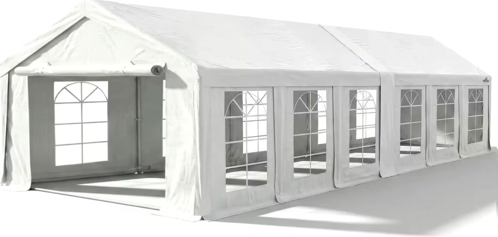 Cort de petrecere pentru nuntă 6x12 m – Luxos și stabil (260 kg) -  -