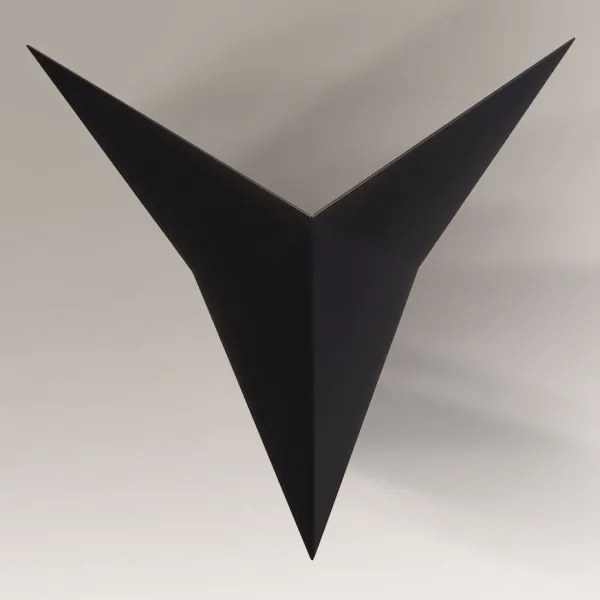 Aplică LED HINO LED/6W/230V 3000K CRI 90 neagră Shilo 4449