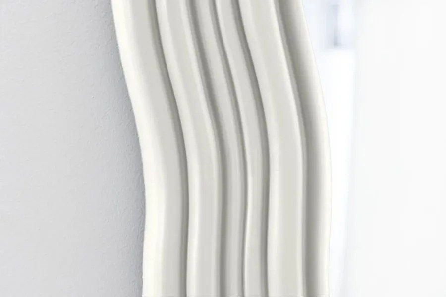 Oglinda de perete decorativa Alice II 100cm alb A-45943 VC