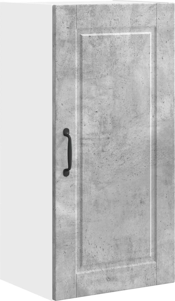 vidaXL Dulap de bucătărie Gri din beton 40 x 31 x 80 cm Lemn compozit