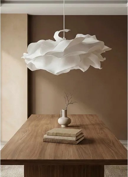 Pendul pe cablu CLOUDY 1xE27/40W/230V alb