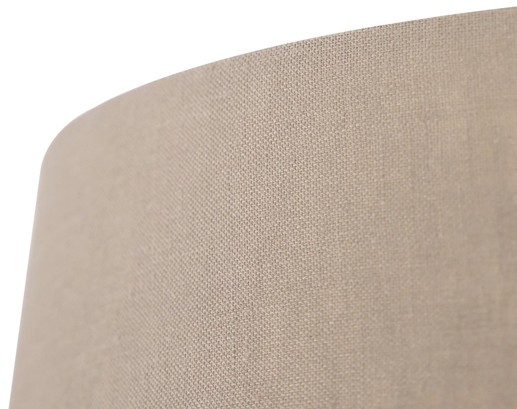 Plafoniera moderna cu abajur taupe 35 cm - Combi