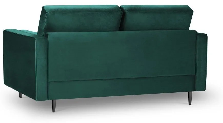 Canapea din catifea Milo Casa Santo, 174 cm, verde petrol
