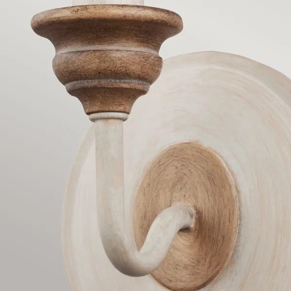 Feiss FE-HARTSVILLE1 - Aplica de perete HARTSVILLE 1xE14/40W/230V bej/maro