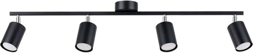 Sollux Lighting Lemmi lampă de tavan 4x10 W negru SL.1168