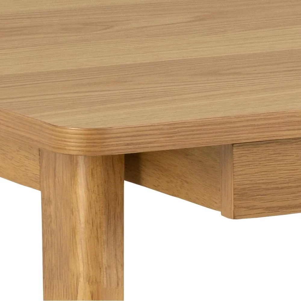 Birou cu aspect de lemn de stejar 60x120 cm Barnett – Actona