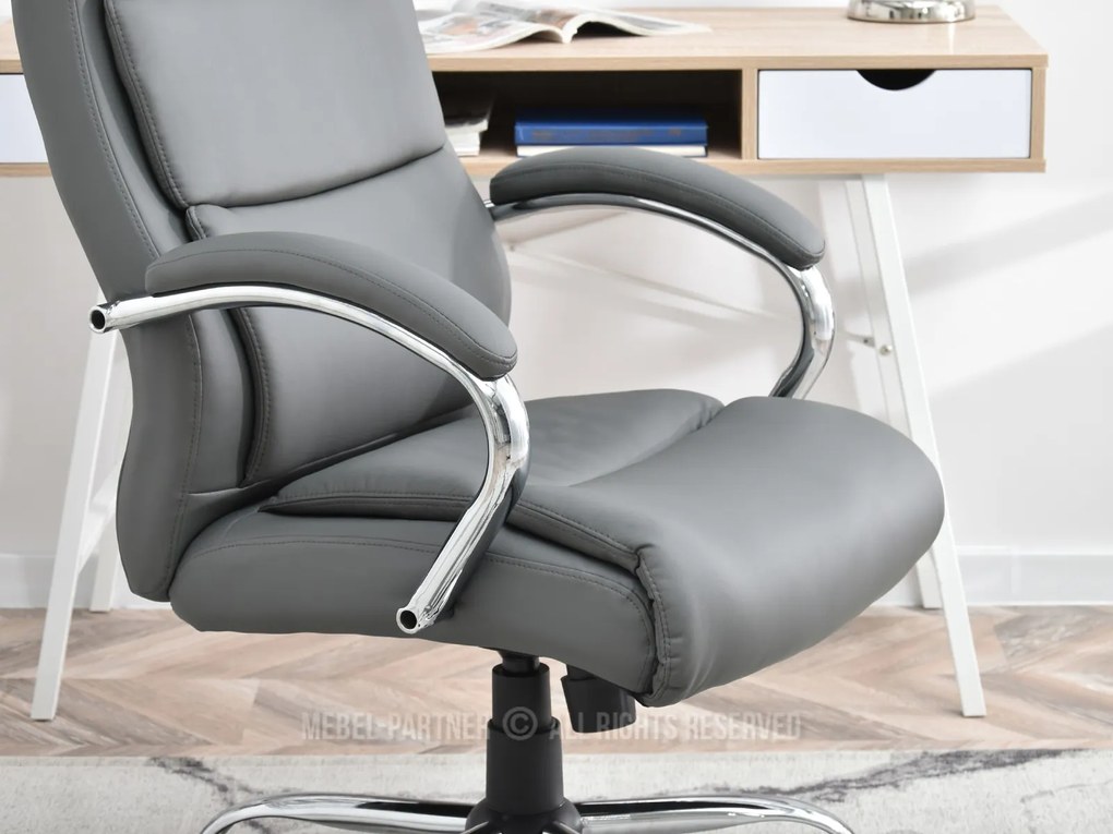 Fotoliu Luxus (gri + crom). Promo -12%. 1109952