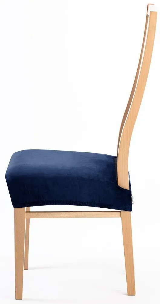 Restilo Husă elastică pentru scaun Sento indigo,40 x 40 + 5 cm