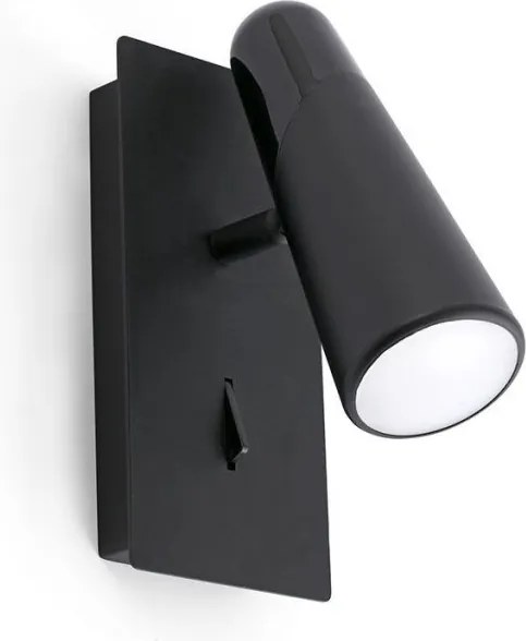 Aplica LED moderna cu 1 spot LAO negru 29039