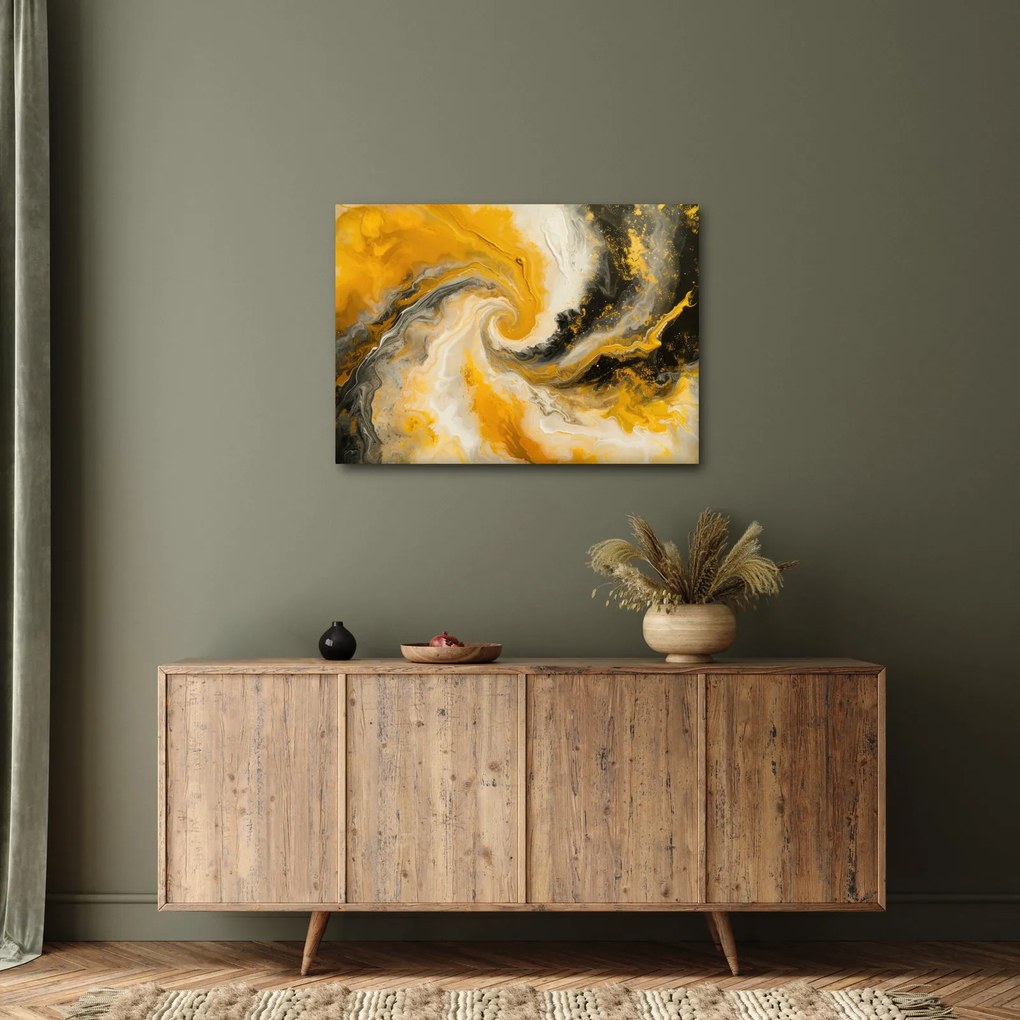 Tablou - Abstractizare în spirală (70x50 cm)