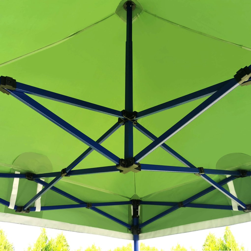 Cort evenimente 3x4,5m - fara 3 pereti - Alb
