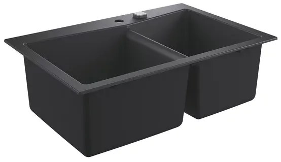Chiuveta compozit Grohe K700 83.8x55.9 cm negru
