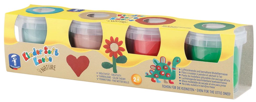 PLASTILINA NON-TOXICA KINDER - NATUR - FEUCHTMANN (6280518)