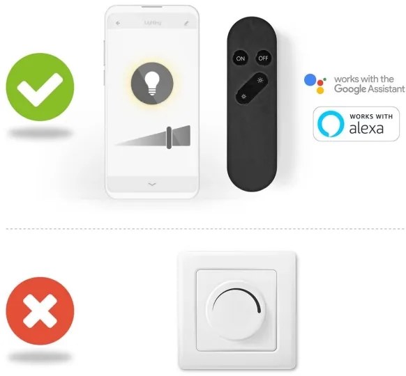 Nedis WIFILRT10ST64 - Bec LED dimmabil ST64 E27/4,9W/230V Wi-Fi 1800-6500K