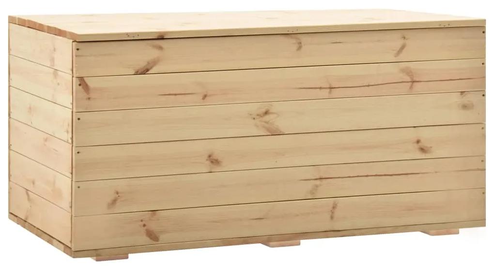 288583 vidaXL Ladă de depozitare, 120 x 63 x 50,7 cm, lemn masiv de pin