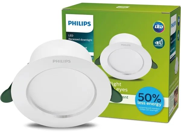 Corp de iluminat LED încastrat DIAMOND LED/6,5W/230V 3000K Philips