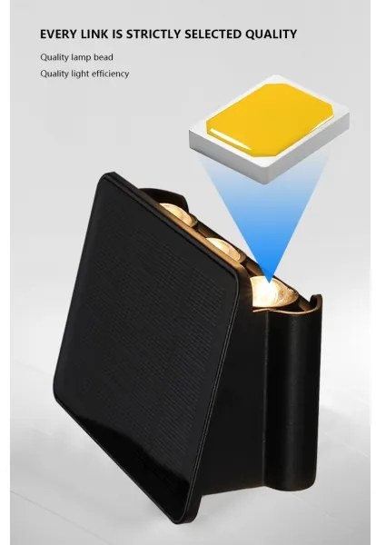 Aplică LED solară cu senzor Immax 08491L LED/2W/5V IP54