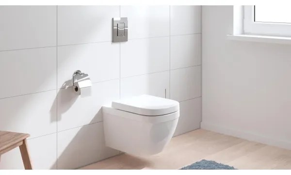 GROHE 39693000 - Vas WC suspendat compact EURO CERAMIC, cu sistem Triple Vortex, 53 l, ceramică/albă