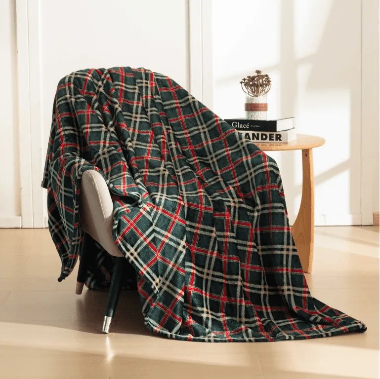 Patura Cocolino microplus GLENMOORE, verde Dimensiune: 160 x 200 cm