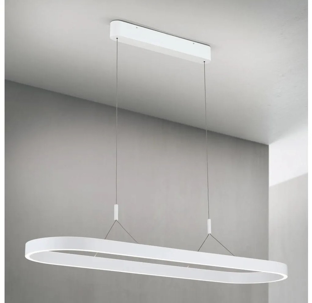 Orion - Lustră LED suspendată pe cablu CARRARA LED/80W/230V 2700/3000/4000K albă