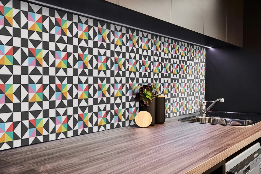 Panou decorativ pvc Model geometric