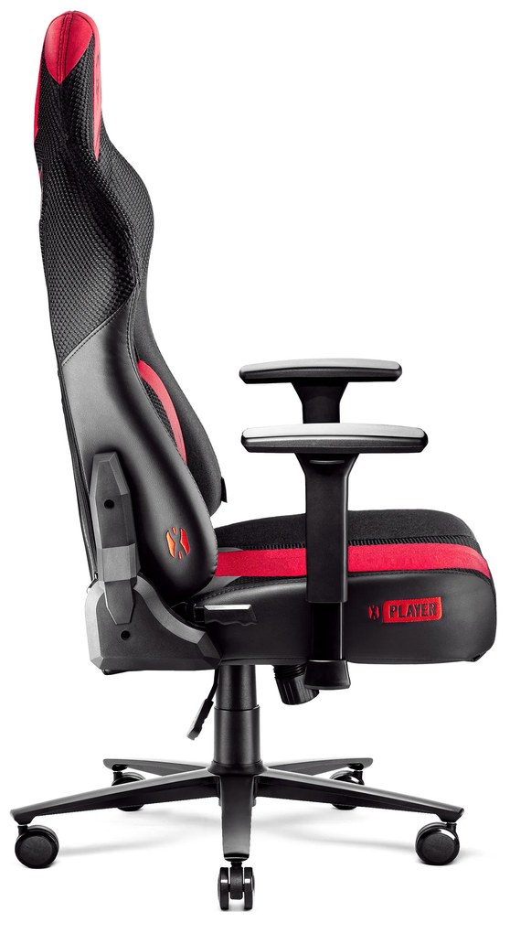 Scaun gaming Diablo X-Player 2.0 din material King Size: Crimson-Antracit Diablochairs