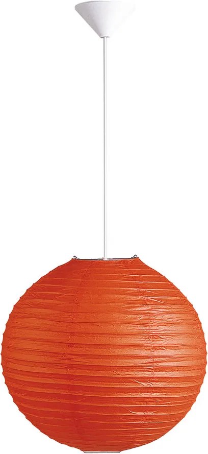 Rábalux Rice 4892 pendule din hartie de orez  orange   metal