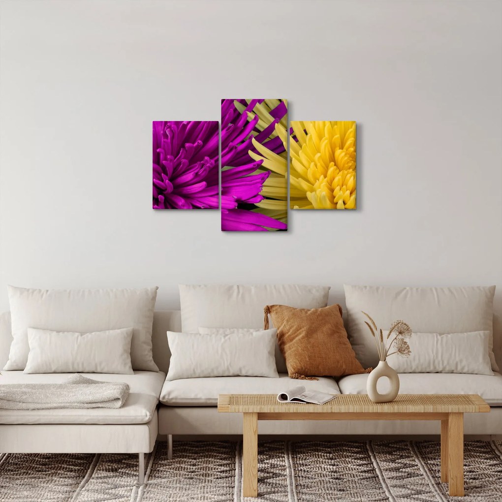 Tablou - detailu cu flori (90x60 cm)